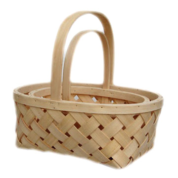  Wooden Basket ( Wooden Basket)