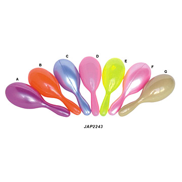  7" Plastic Maracas