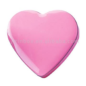  Heart Shaped Tin Box (Heart Shaped Box Tin)
