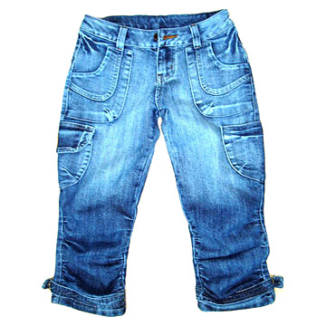  Ladies` Jeans Pants