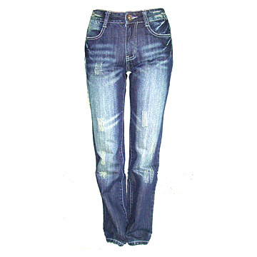  Ladies` Jeans Pants