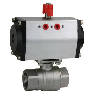  Pneumatic Ball Valve (Пневматический шаровой кран)
