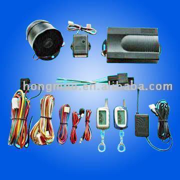  Two-way Car Alarm System With Remote Starter (Двусторонняя сигнализация автомобиля с дистанционным начинающих)