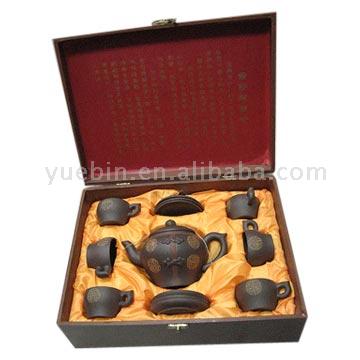  Tea Set in Tang Clothing ( Tea Set in Tang Clothing)