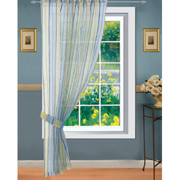  Chenille Striped Curtain ( Chenille Striped Curtain)