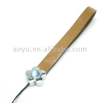  Imitation Leather Lanyard