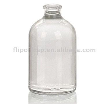  Mouled Glass Vial 100ml