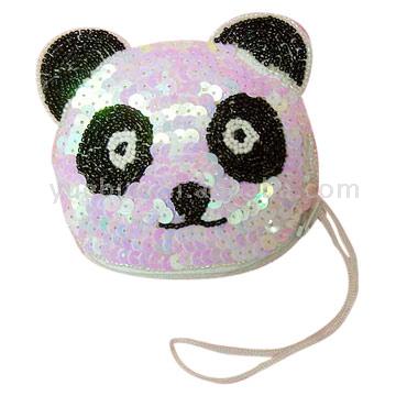  Handmade Ornamented Panda Handbag (Ручная Орнаментное Panda Сумочка)