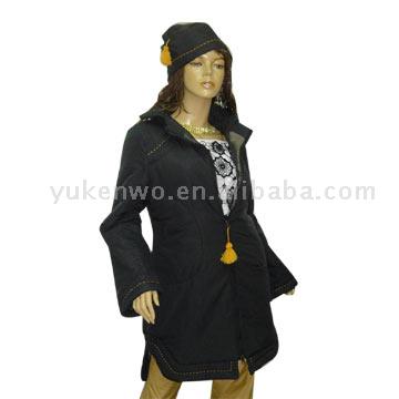 Ladies` Padded Coat
