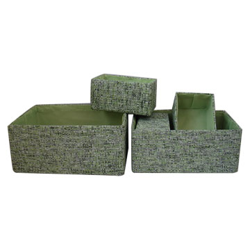  Paper Straw Basket ( Paper Straw Basket)