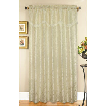  Polyester Jacquard Window Curtain ( Polyester Jacquard Window Curtain)
