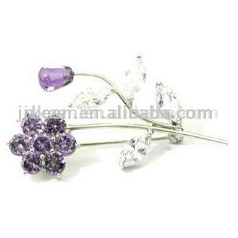  Zirconia Brooch (Zircone Broche)