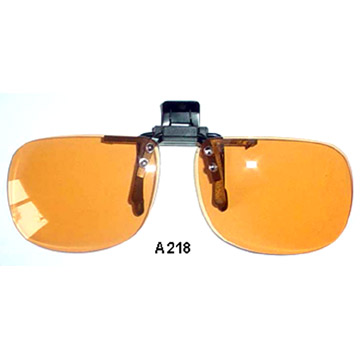  Clip-On Sunglasses (A218) (Clip-On солнцезащитные очки (A218))