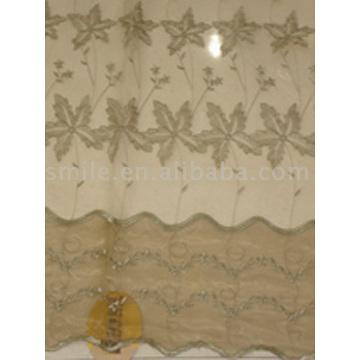 Organza P/D Embroidery Curtain Fabric (Organza P / D вышивка штор ткань)