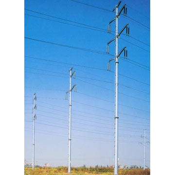  220kV Wanghe Line Steel Tube Pole