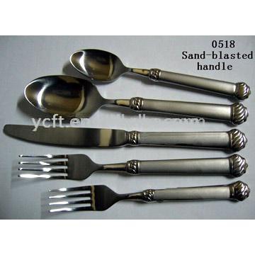  Stainless Steel Flatware (0518) (Couverts de table en acier inoxydable (0518))