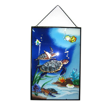  Turtle Square Suncatcher (Черепахи площади Suncatcher)