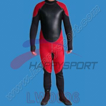  Neoprene Surfing Suit in Red and Black Colors ( Neoprene Surfing Suit in Red and Black Colors)