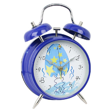  4" Metal Twin Bell Alarm Clock (4 "Металл Twin Bell будильник)