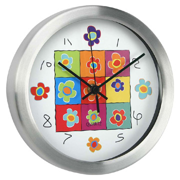  Home Decoration Aluminum Wall Clock (Décoration d`intérieur en aluminium Horloge murale)