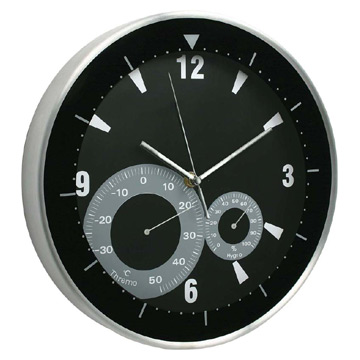  Home Decoration Aluminum Wall Clock (Décoration d`intérieur en aluminium Horloge murale)