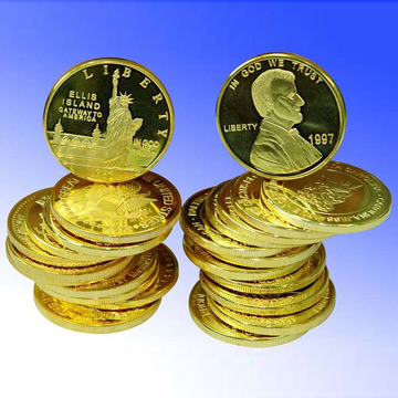  Antique Or Gold Coins (Antique ou Gold Coins)