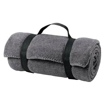  Fleece Blanket with Strap (Couverture polar avec sangle)