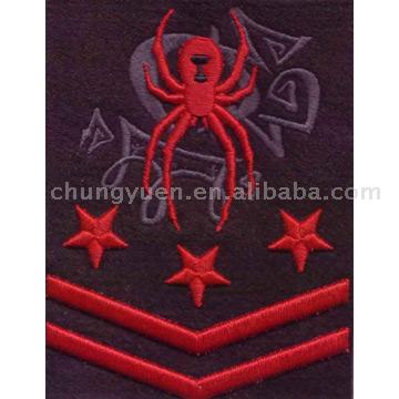  3D Embroidery Badge and Patch ( 3D Embroidery Badge and Patch)