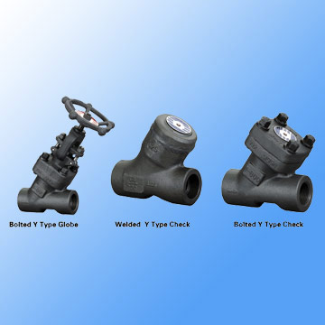  Forged Steel Y Type Valve (Кованая сталь Y типа клапана)