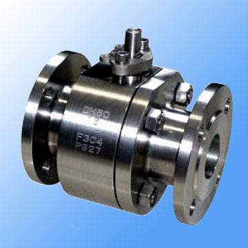  Forged Steel 2pc Floating Ball Valve Set
