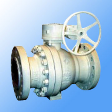  Cast Steel 2pc Trunnion Mounted Ball Valve Set