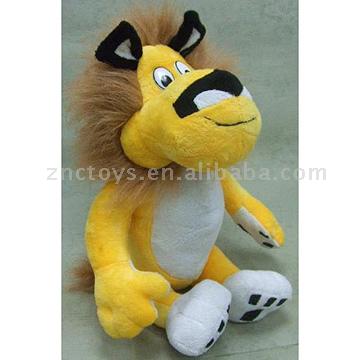  Stuffed Carton Lion Toy