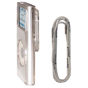  Crystal Case and Lanyard Compatible with iPod Nano (Crystal Case und Lanyard Kompatibel mit iPod Nano)