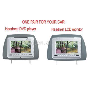  7" Headrest DVD Player and Monitor ( 7" Headrest DVD Player and Monitor)