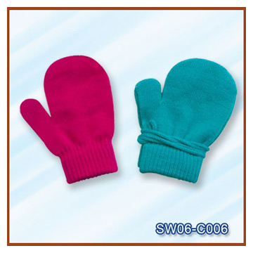  Plain Knitted Magic Gloves ( Plain Knitted Magic Gloves)