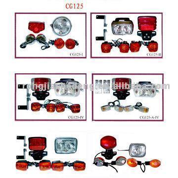  motorcycle lamp for CG125 (Lampe pour moto CG125)