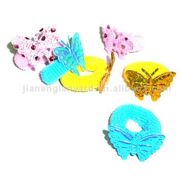  Terrycloth Holder with Papilionaceous Flower ( Terrycloth Holder with Papilionaceous Flower)