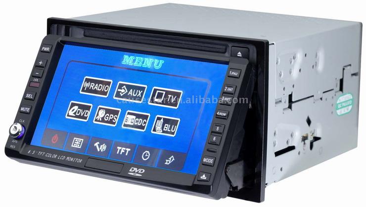  6.5" Car Double-DIN DVD Player with Bluetooth ( 6.5" Car Double-DIN DVD Player with Bluetooth)