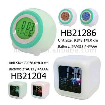 LCD Light Clock (LCD Light Clock)