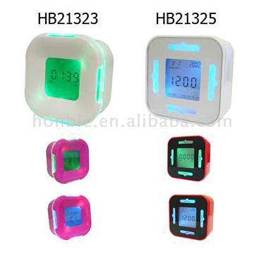 LCD Light Rotating Clock (LCD Light Rotating Clock)