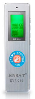  Voice Recorder (35 Hours) + MP3+ FM Radio+ Lithium Battery