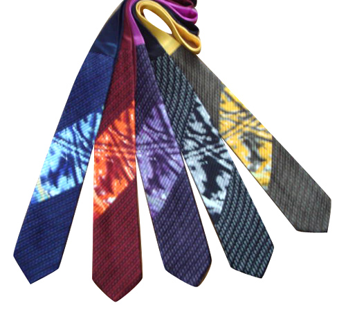  Silk Pleated Tie (Галстук шелковый плиссе)