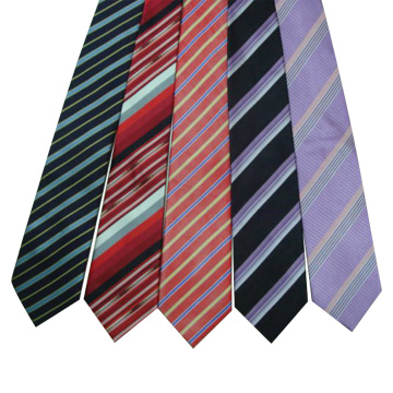 Silk Woven Tie (Cravate tissée de soie)