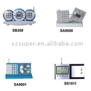  Travel Clock with Separate FM Radio ( Travel Clock with Separate FM Radio)