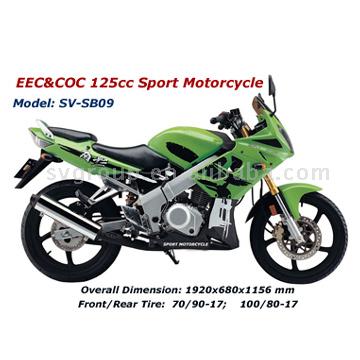  EEC & COC 125cc Sports Motorcycle (ЕЭС & COC 125cc Мотоцикл Спорт)
