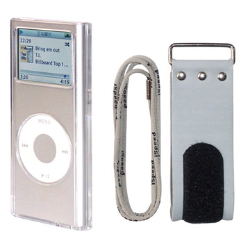  Crystal Case & Lanyard & Armband Compatible with iPod Nano (Crystal Case & & Ремешок повязки Совместим с Ipod Nano)