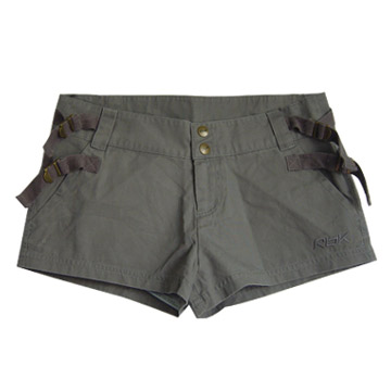  Ladies` 100% Cotton Sportive Shorts ( Ladies` 100% Cotton Sportive Shorts)