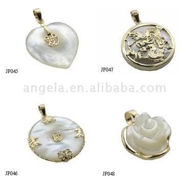 Fashion Mother-of-Pearl Pendant (Fashion Mother-of-Pearl Pendant)