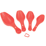  4pc Measuring Scoops / Spoons (4pc измерительные Совок / ложки)