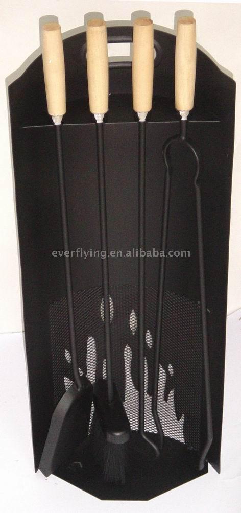  4pc Fire Place Tool Set (4pc Fire Place Tool Set)